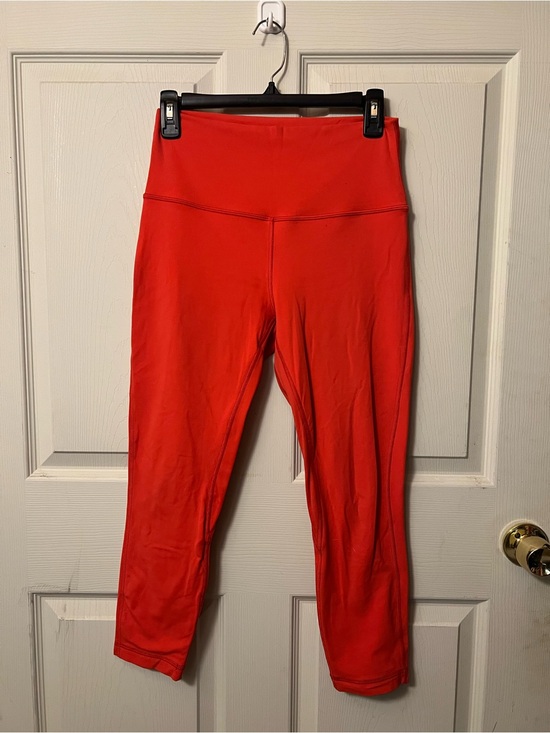 lululemon athletica Pants - Lululemon Double Align Burnt Orange Leggings